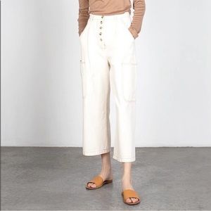 Mod Ref The Avenue Cotton Wide Leg Pant